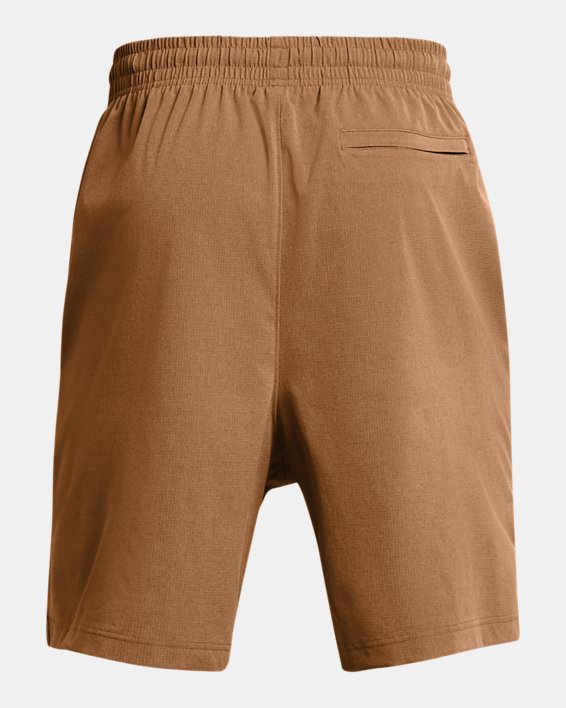 Men's UA Unstoppable Vent Shorts in Brown image number 5